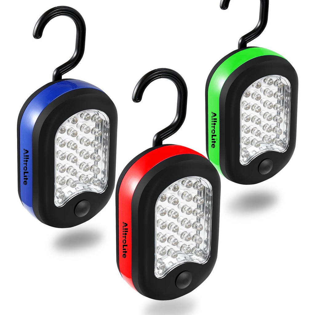 27 LED Compact Work Light Magnetic Flashlight [ 3-Pack Set ]