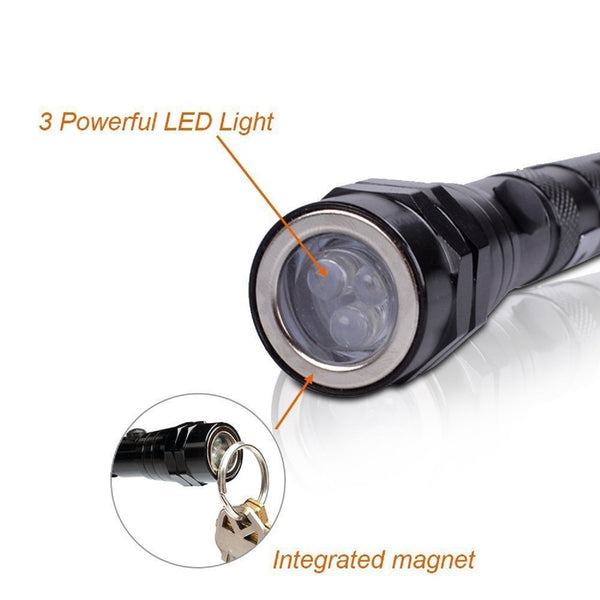 LED Untersetzer Magnum, 15 LEDs, Stopfunktion